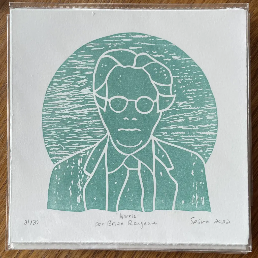 'Norrie' Print Turquoise