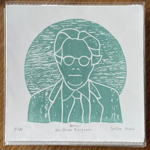 'Norrie' Print Turquoise